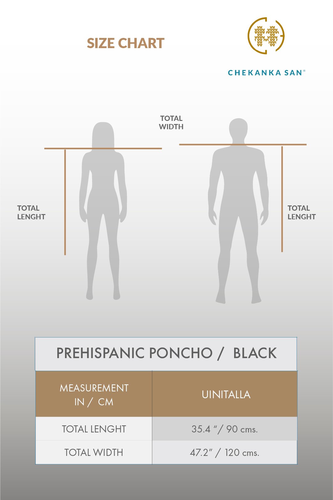 PONCHO PREHISPÁNICO AZUL - Image 5